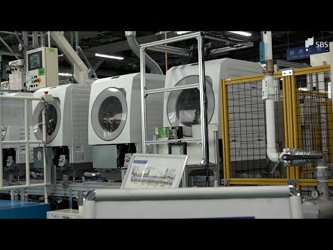 まるで洗濯機の中に入るようなワクワク感　世界初の技術を生み出した最先端の洗濯機工場のすごさに迫る=静岡