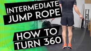 Jump Rope Tricks for Beginners: How to Turn 360 easily | Day 14