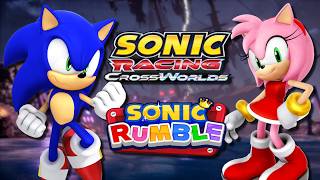 Playing Some Sonic Racing CrossWorlds And Sonic Rumble Part 45
