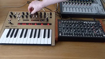 MFB Tanzbar & Korg Monologue