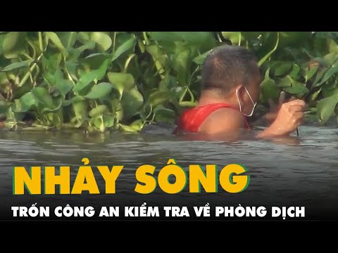 Video Người tập thể dục nhảy xuống sông 'bơi' khi phát hiện... - youtube