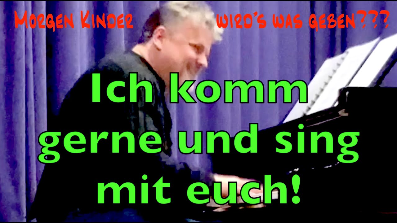 MORGEN KINDER WIRD'S WAS GEBEN (im Stil von Al Jarreau – Arr.: Martin Carbow)