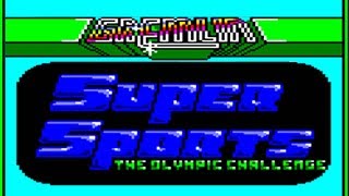 [Amstrad CPC] Super Sports - The Olympic Challenge - Longplay