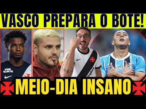INSANE NOON AT VASCO! IS LAMACCHIA PREPARING A MASSIVE STEAL FROM GRÊMIO FOR A STRIKER?