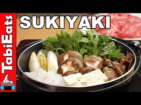 How to Make Sukiyaki (Japanese Beef Hot Pot) RECIPE