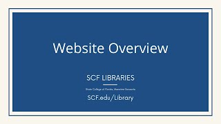 Website Overview