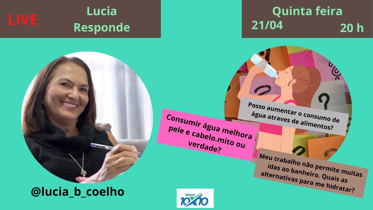 Lucia Responde: Como o consumo adequado de água pode me proporcionar mais saúde?