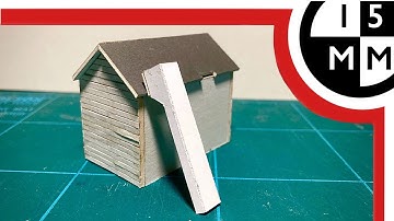 Model Railway SCRATCH BUILD Yard Office Final Build #02