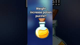 Starlit cave top floor puzzle guide, weight potion to descend platform in little witch in the woods🪄