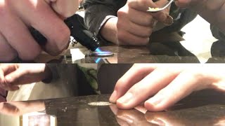 Dab Gone Wrong! *Burning Hole Through Marble Countertop in VEGAS* (Chop it up #4)