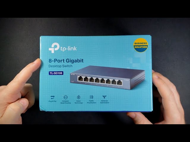 ルーター・ネットワーク機器 TP-Link 8-Port Gigabit Desktop Switch TP-LINK 8-Port Gigabit Desktop Switch in Black