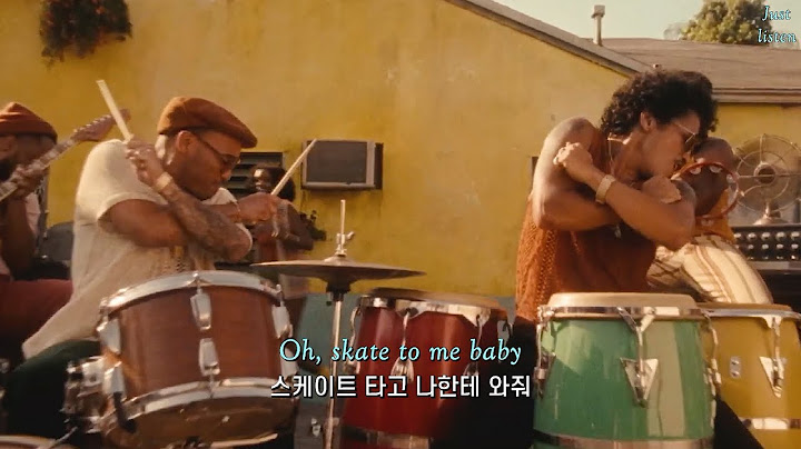 힐리스라도 신고 달려감🛼🌴🍹 : Bruno Mars, Anderson .Paak, Silk Sonic - Skate [가사 해석/lyrics]