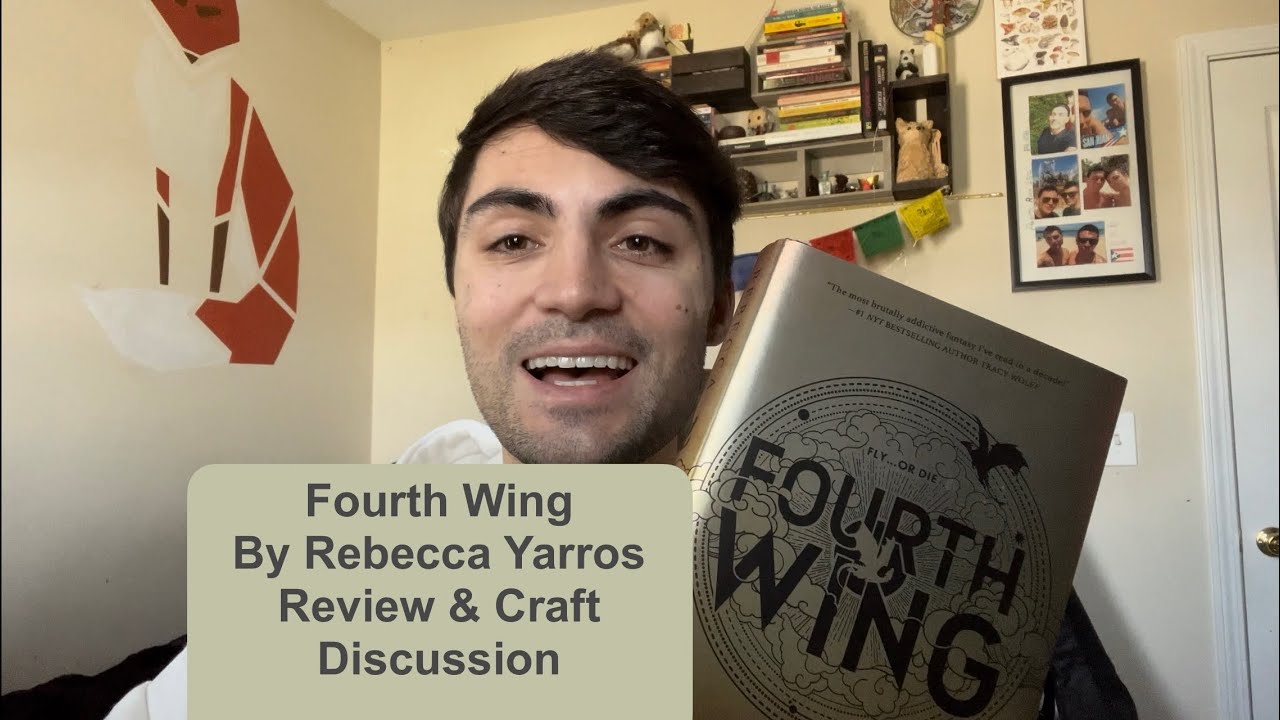 Fourth Wing Review | Writing Craft Chat | Novel by Rebecca Yarros - YouTube