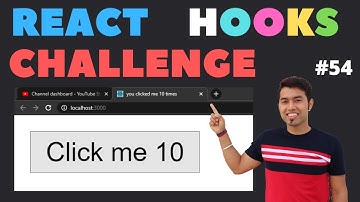 React Hook Challenge #7: Changing the Title value of Website on Button Click #54