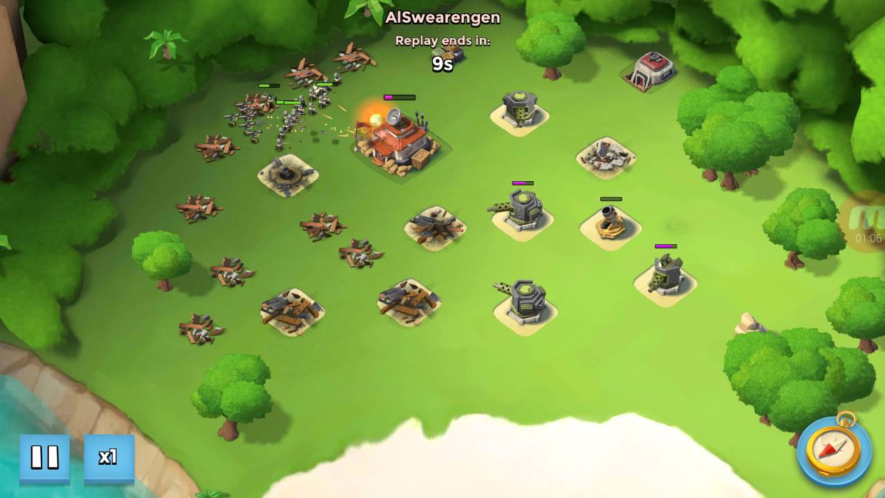 Boom Beach NPC Base Enforcer Level 22 YouTube