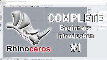 Beginners Introduction to Rhino 3D | Interface Introduction
