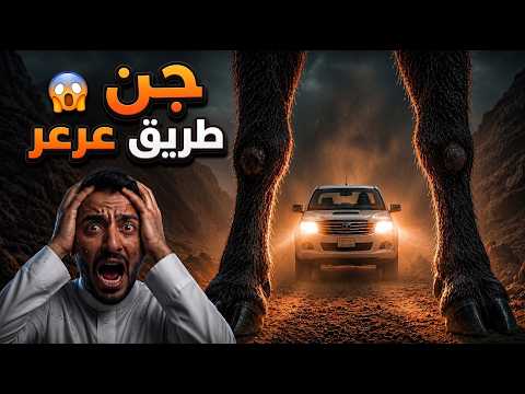 جن طريق عرعر | أرعب ليلة قضيتها في طريق الحدود الشمالية! 😨