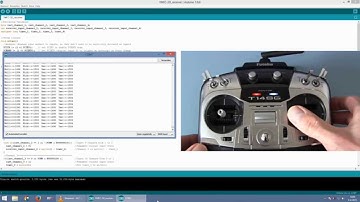 YMFC-3D part 2 - Connect RC transmitter and receiver - Arduino quadcopter.
