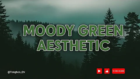 🌿 Moody Green Aesthetic in VN App | Color Grading Tutorial for Stunning Edits