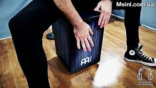 Кахон Meinl Hcaj2Ats Headliner Designer Series String Cajon Tiger Striped, Azul