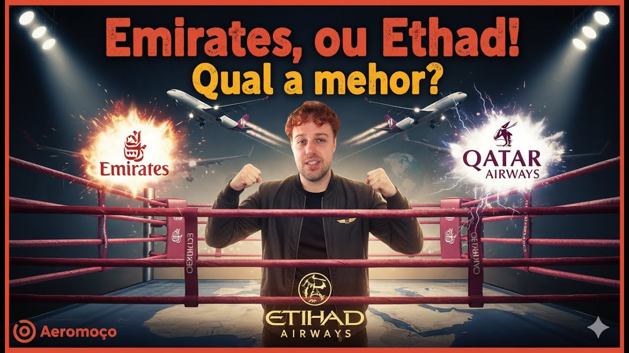 QATAR x EMIRATES x ETIHAD: Qual PAGA MELHOR em 2025? 💰 | Trabalhar no Oriente Médio