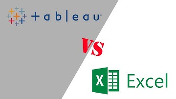 Tableau vs Excel: When to use Tableau and when to use Excel