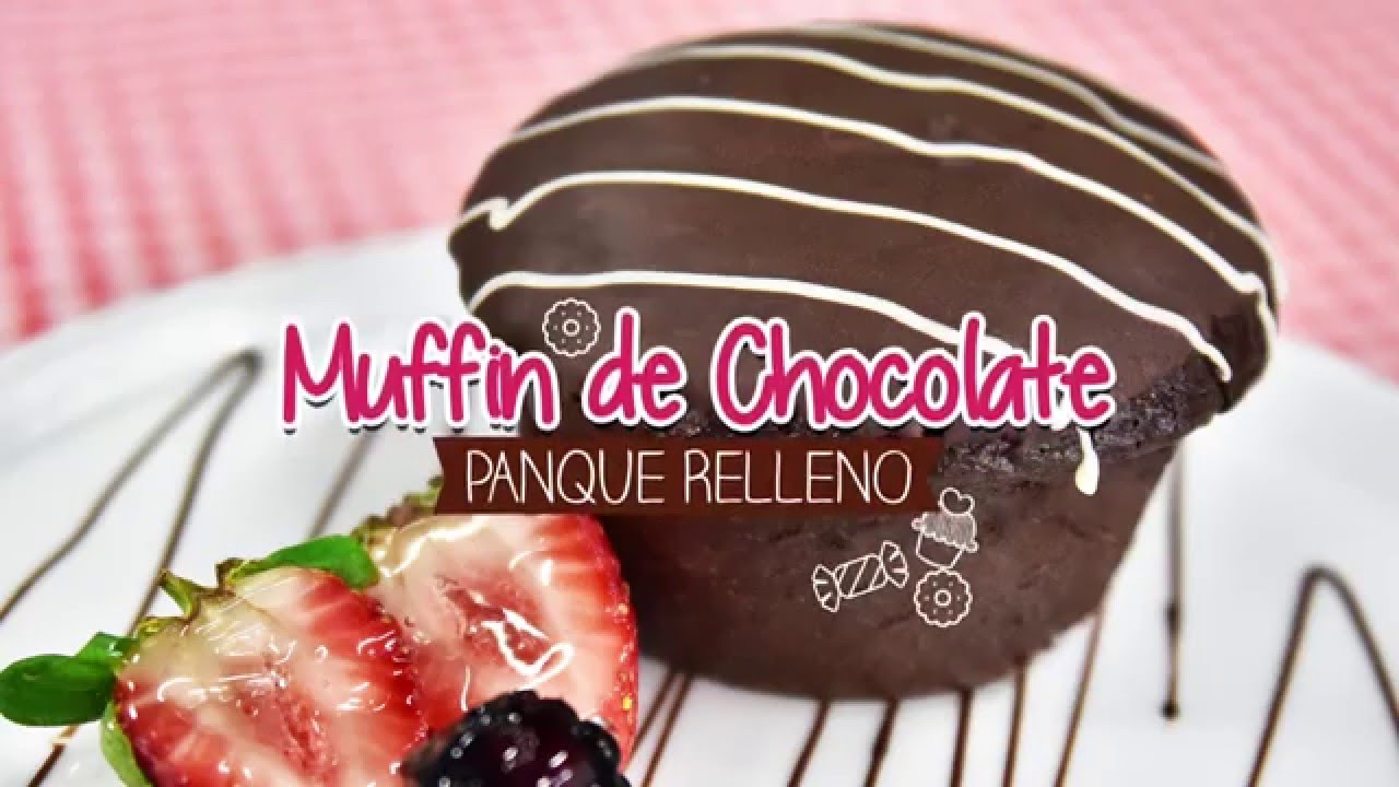 Panqué Relleno con Harina Mix Muffin de Chocolate