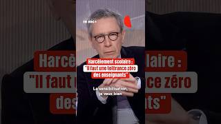 "60 % du harcèlement a lieu en classe"
