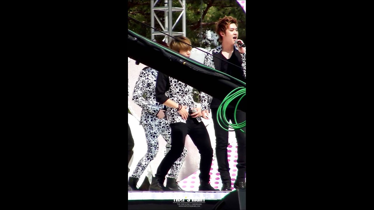 [Fancam] 120504 MBLAQ THUNDER 엠블랙 천둥 ohyeah