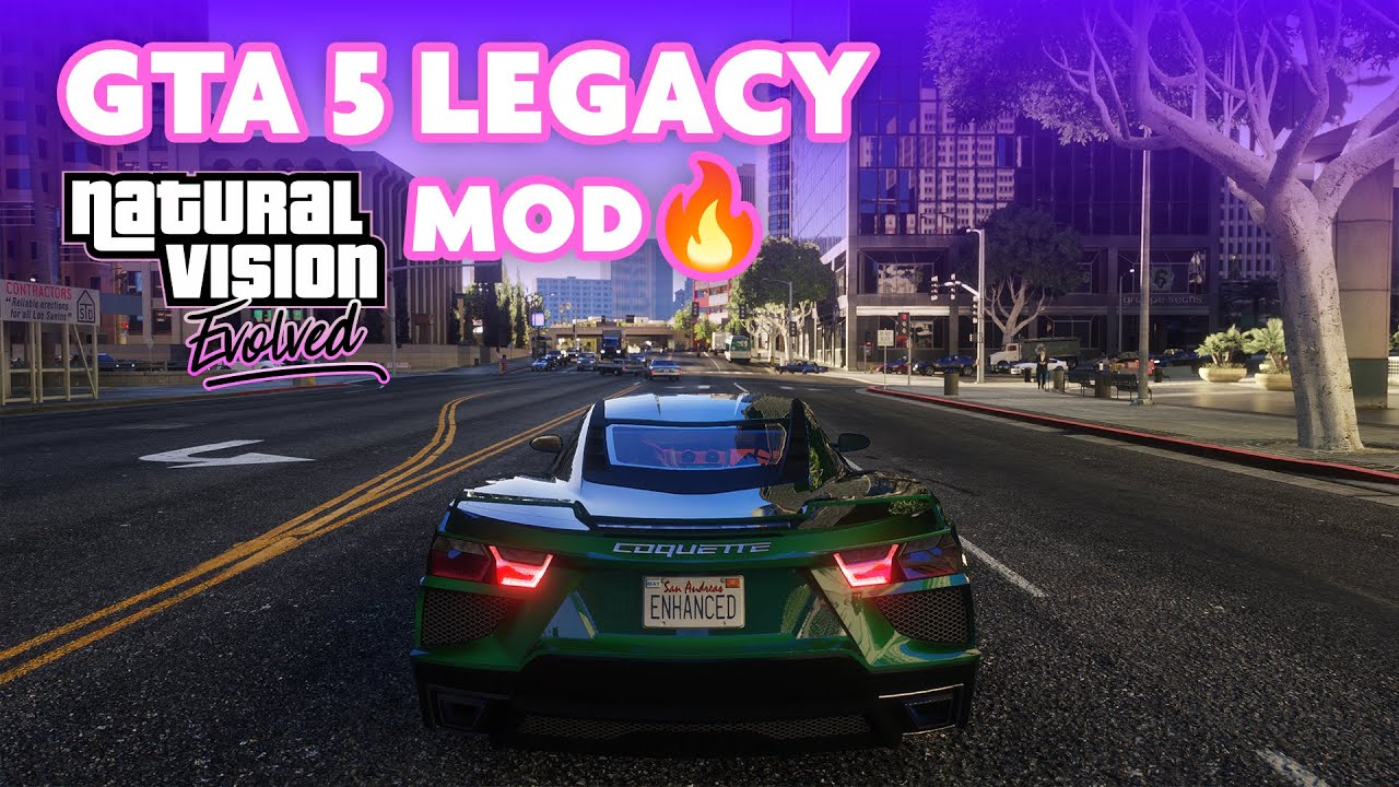 How to install natural vision evolved in gta 5 - YouTube
