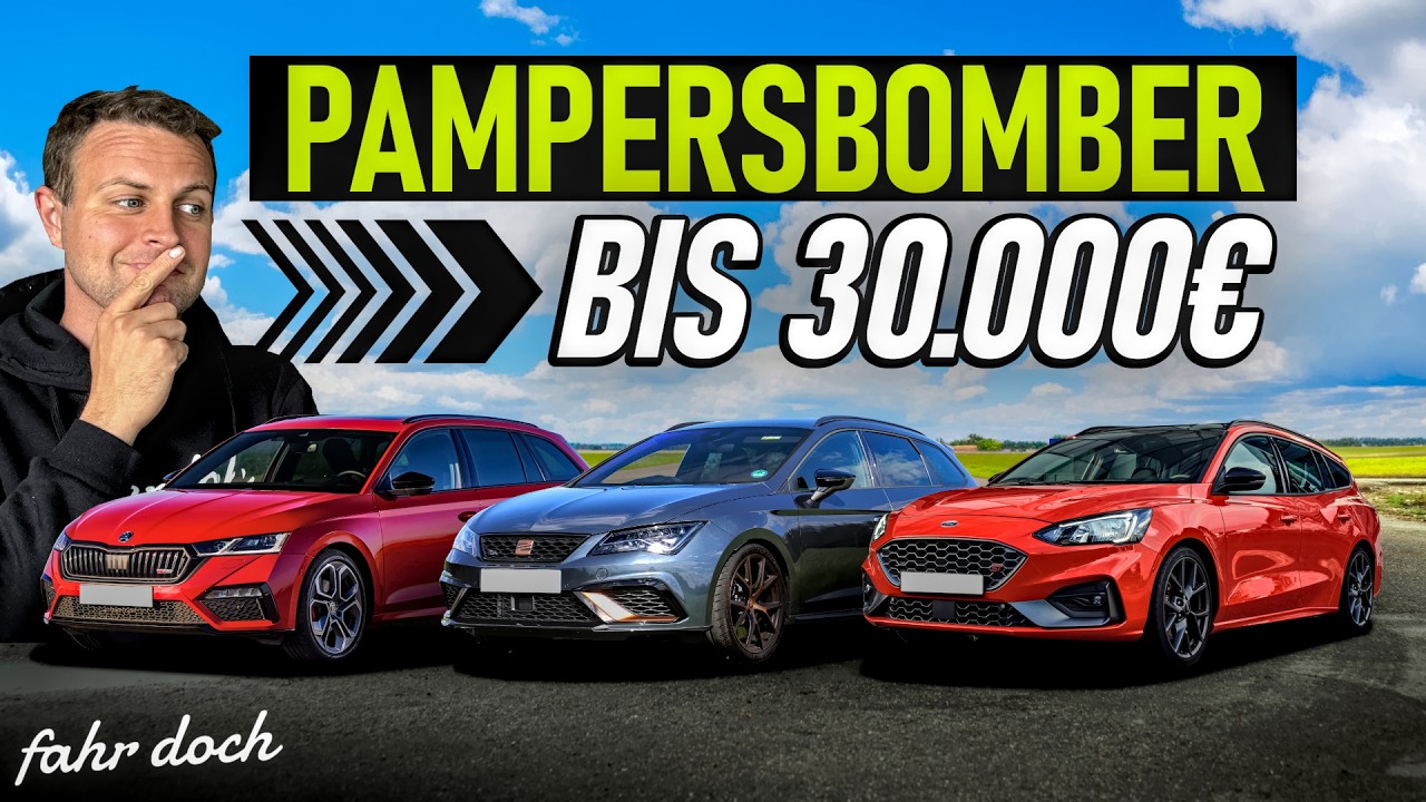 DER ULTIMATIVE VERGLEICH! Skoda OCTAVIA RS vs Seat Leon CUPRA R vs Ford FOCUS ST