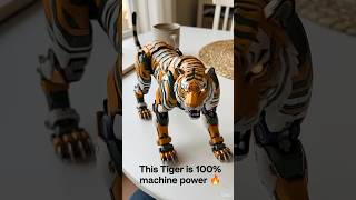Futuristic Bengal Tiger Machine Build | Toy Generator Robo Bengal Tiger Awakens 🤖🐯 #aitoys #shorts