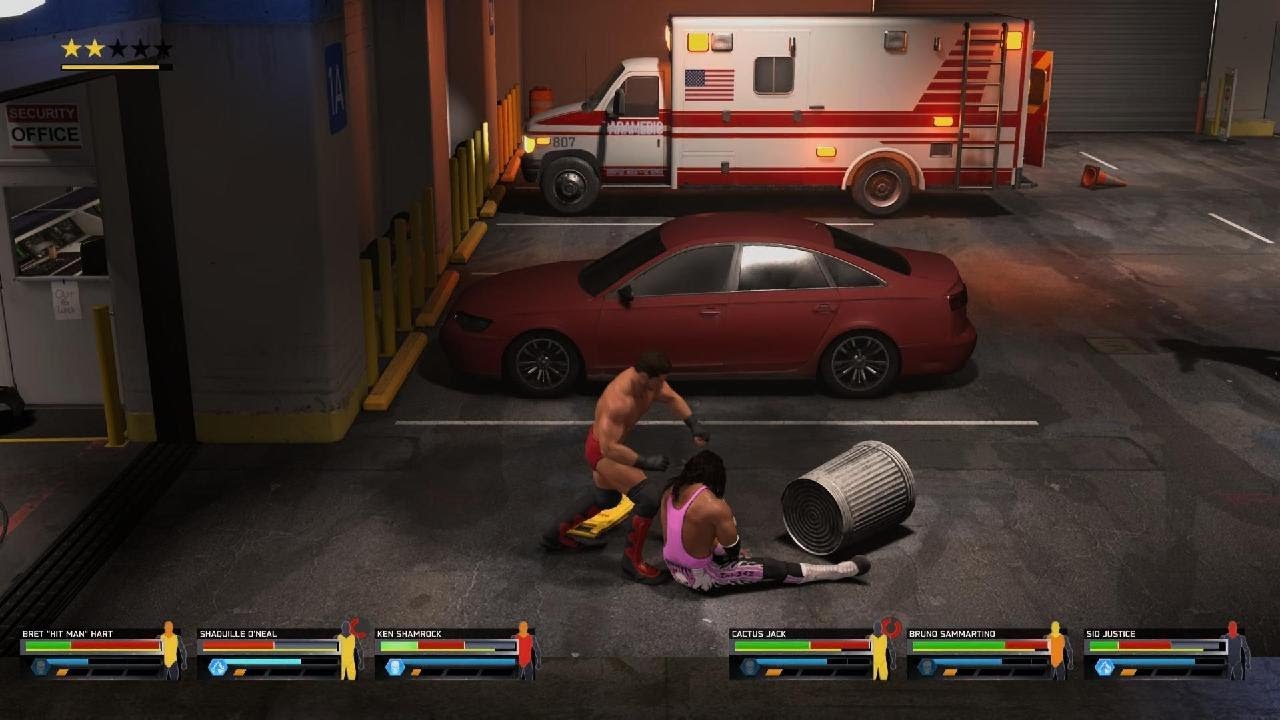 WWE 2K25_univers mode brawl ecw