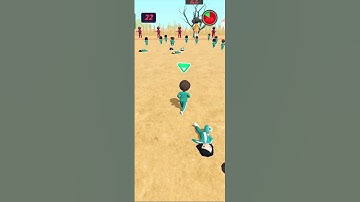 part 🚷💔😭 squid game 3D play k sniper challenge #squidgame #jondada #trending #shorts #gaming