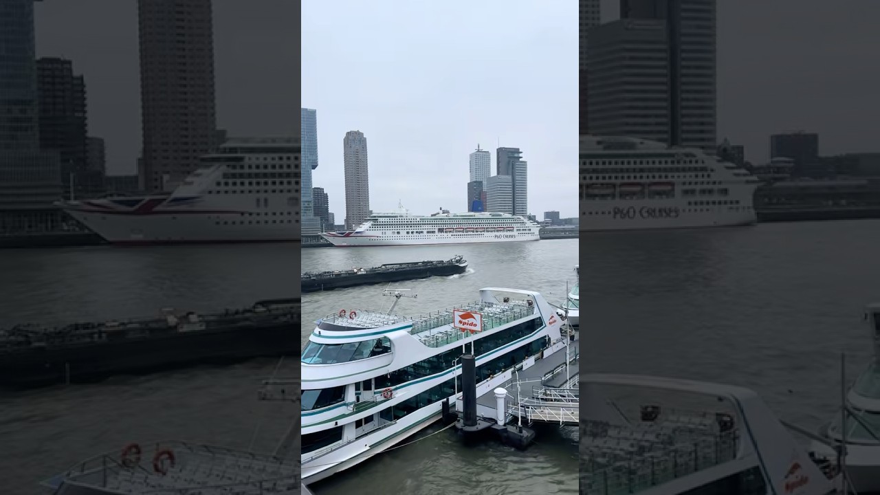 Rotterdam day 2 continued… the water way and the end of my walk xo