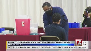 NC Central offering $100 to get vaccinated on Wednesday
