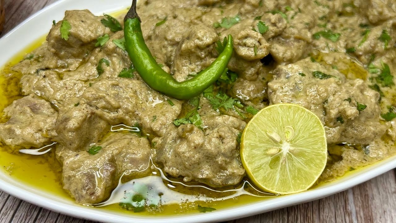 Best Mutton Recipe On Youtube - PEPPER MUTTON MALAI HANDI With SILKY Soft SHINY Gravy