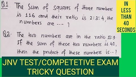 #the sum of squares of three numbers is 116 and their #the two numbers are in the ratio of 11: 9