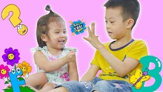 Bi Y Bon Descubren Los Crucigramas Mágicos Juntos Con Canciones Infantiles En Ingles Johny Yes Papa