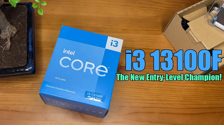 Intel Core i3-13100F - Sức mạnh tuyệt vời từ 4 lõi!