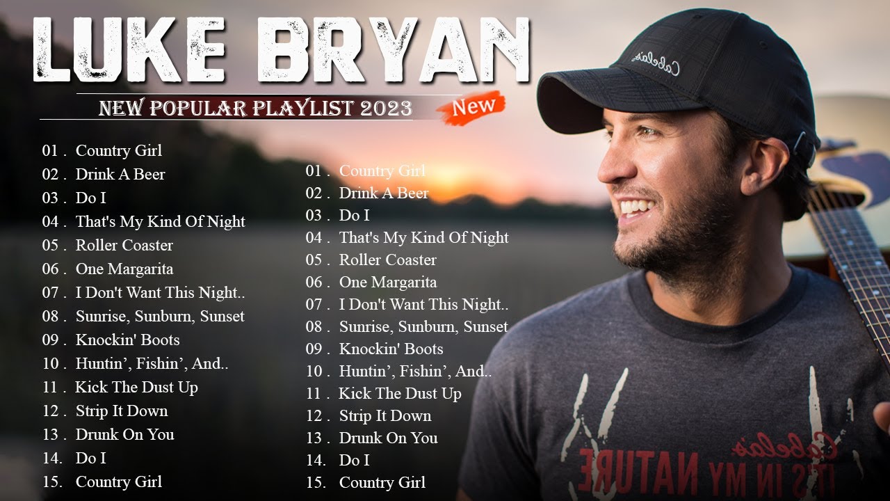 Best Songs Of Luke Bryan Playlist 2023 🍻🍻 Best New Country Music