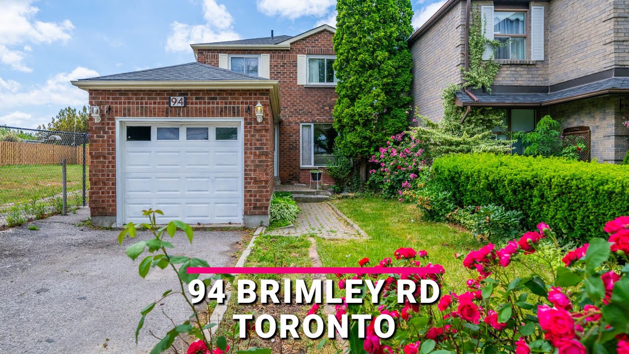 Virtual Tour : 94 Brimley Rd, Toronto - YouTube