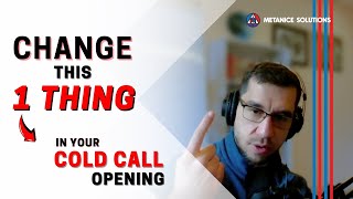 Cold Calling Made Easy | Sales Opening Tips | Online Sales Training