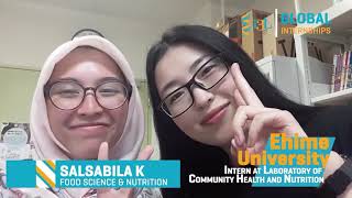 Global Internship | Academic Year 2018-2019 | Indonesia International Institute for Life-Sciences