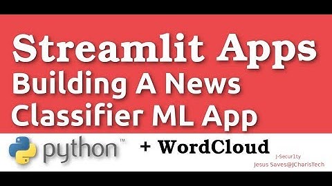 Building a News Classifier ML App with Streamlit and Python