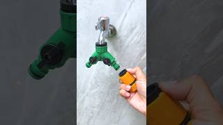Smart Faucet Splitter ✨ Turn One Tap into Two!#shorts #smarttools#trending #viralvideo#viral