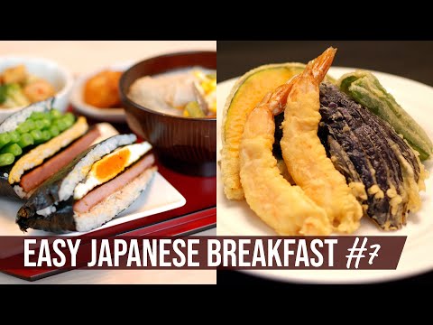 EASY JAPANESE BREAKFAST 7 And Authentic Tempura for Dinner