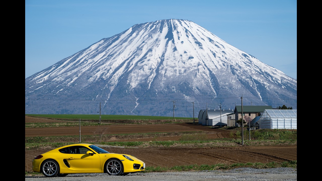 片山様 4K】ポルシェ 981 ケイマンS 最高のNAサウンドで羊蹄山一周 - YouTube