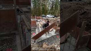 Making the metal plates my shipping containers get welded to.