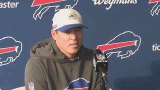 Buffalo Bills Defensive Coordinator Jim Leonhard press conference